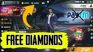 Get free diamonds without paytm and without wasting money