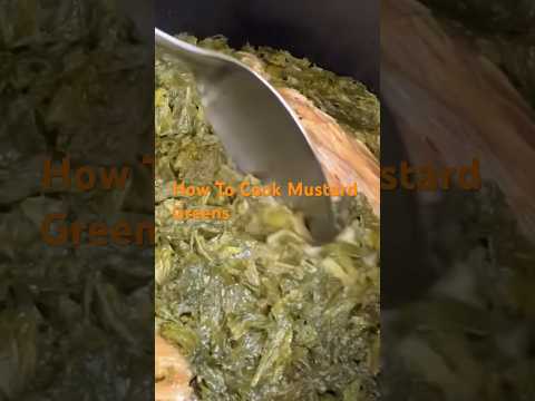 How To Make Mustard Greens In The Bag Taste Like Fresh Mustard Greens