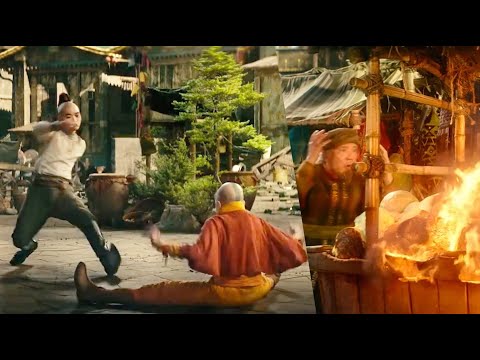 Aang VS Zuko Full Fight - My Cabbages Scene | Avatar The Last Airbender Netflix Funny Moments