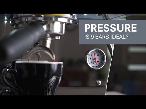 What is the best pressure for espresso?