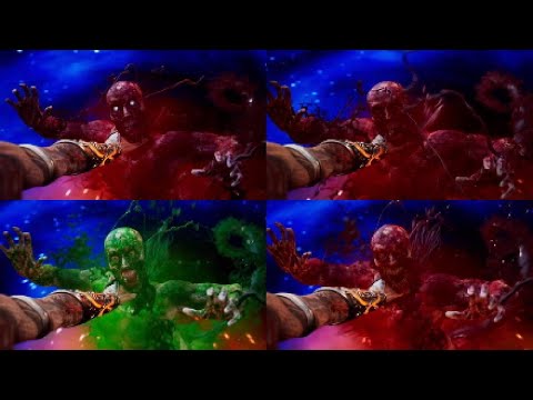 Mortal Kombat 1 - Liu Kang's "Spaghettification" Fatality on All Characters