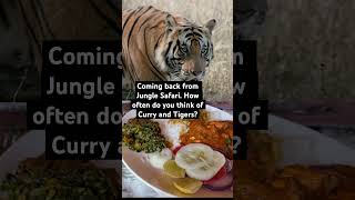 Curry & Tigers: A Spicy Adventure in India! 🐯🍛 #wildlifememe