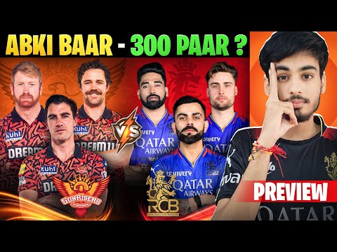 VIRAT CENTURY LOADING? | AAJ HOGI DESTRUCTION 🔥🤯  - SRH vs RCB Preview