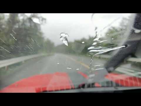 台風19号の被害は！？石川県 のと里山海道をアメ車で走ってみた！ford  mustang