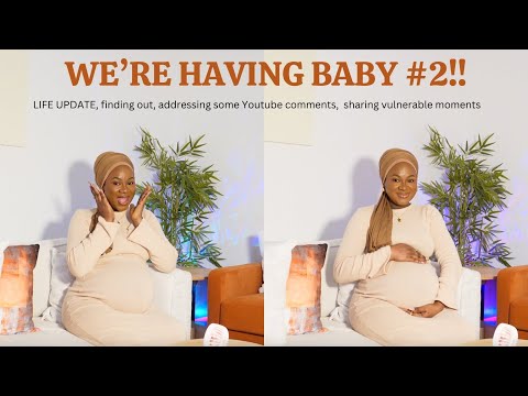 I'M BACK W/ BABY #2!! 🤩💃🏻/ FINDING OUT, ADDRESSING SOME YOUTUBE COMMENTS,SHARING VULNERABLE MOMENTS