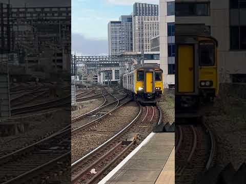 150280 working 2Y48 Bangoed to Barry Island arriving into Cardiff Central