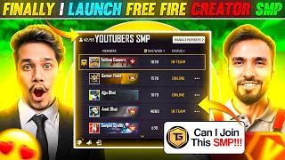 FINALLY I LAUNCH FREE FIRE (SMP) FOR EVERYONE 😱|| JUST LIKE TECHNO GAMERZ SMP IN - FREE FIRE 🔥