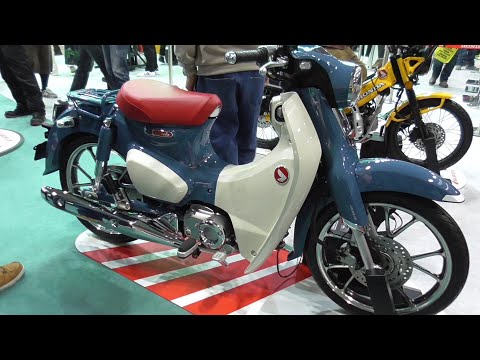 Honda New Super Cub 125 2024 pearl bosphorus blue