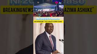 BREAKING⁉️Kenyans leaving abroad reject president ruto new year wishes#subscribe #fypage