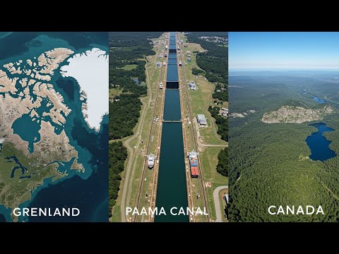 Trump’s Plan to Buy Greenland, Panama Canal, and Canada!