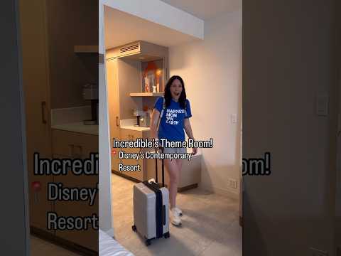 Contemporary Resort Theme Park View Room Tour | Fireworks View Room