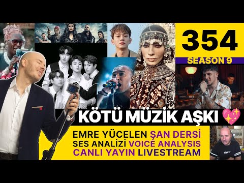 Haftalık Ses Analizi Canlı Yayını (KÖTÜ MÜZİK AŞKI 💖)  #354 2024 Eylül 22 #superchat