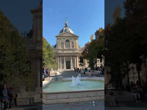 Place de La Sorbonne, Paris #paris2023 #4kwalks #tourguide