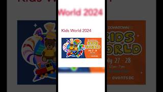 Kids Day out at Kids World at Washington DC #youtubeshorts #kidsdayout #dc #kidsworld #2024