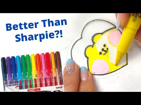 Water Based Markers That Work on Shrink Plastic: Prockey (Review/Demo)