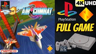 Air Combat | PS1 | 4K60ᶠᵖˢ UHD🔴 | Gameplay Walkthrough Longplay Full Movie Game