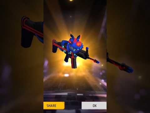 FREE FIRE NEW GUN SKIN #trending #shorts #youtubeshorts #viral