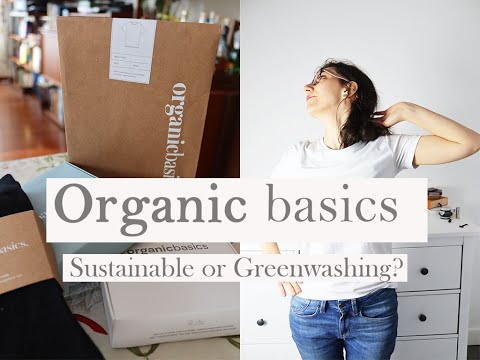 the truth about organic basics | sustainable or greenwashing? | honest review