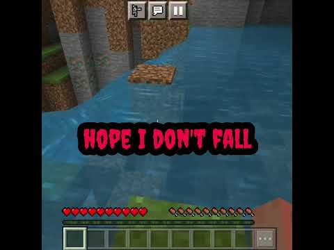 MINECRAFT BUT I CAN'T TOUCH WATER #shorts #minecraft #gaming #viral