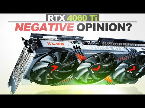 My OPINION Also That NEGATIVE? — PNY RTX 4060 Ti