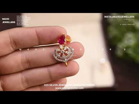 Exclusive 92.5 Silver Premium CZ Diamond Collection | 925 Silver jewellery manufacturer from jaipur