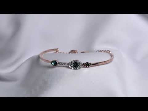 БРАСЛЕТ SWAROVSKI DUO EVIL EYE