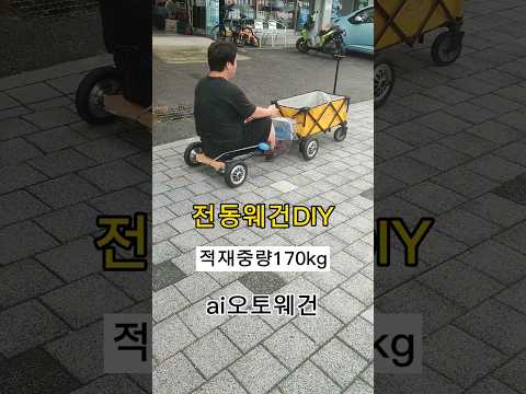 전동웨건DIY 적재중량170kg