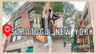 Explore Saratoga Springs NY | Guide To Saratoga NY | Downtown Saratoga VLOG