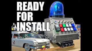 Ghostbusters Ecto Horn Control Panel Ready for Installation