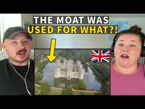 Americans React to Bodiam Castle - England's Most Beautiful Castle??