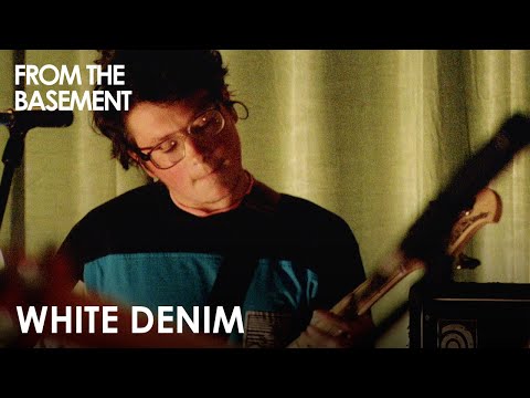 Paint Silver Gold | White Denim | From The Basement