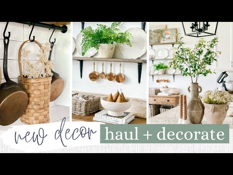 NEW DECOR HAUL + DECORATE WITH ME | STUDIO MCGEE SPRING DECOR 2023 | Jessica Giffin