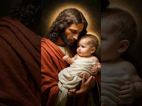 Jesus and happy baby. #jesus #fé #amor #fe