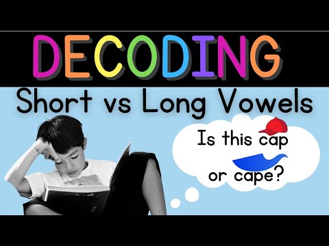 Decoding: Short vowels vs Long vowels {Word Solving}