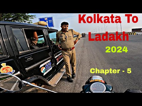 Kolkata To Ladakh Bike Trip 2024 || Chapter - 5 ||Agra To Kurukshetra ||