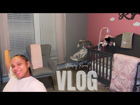 VLOG: Sneak Peek Into My Baby Girl's Nursery