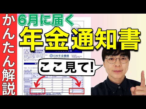 【超重要】2024年6月から届く！年金額改定通知書と年金振込通知書のチェックポイントを解説！忘れたり紛失した時の対策も紹介