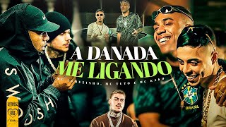 A DANADA ME LIGANDO - MC Cebezinho, MC Tuto e MC Kako (Love Funk | Web Clipe) DJ Oreia