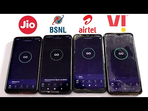 BSNL vs Jio vs Airtel vs Vi Speed Test 🔥🔥😮😮