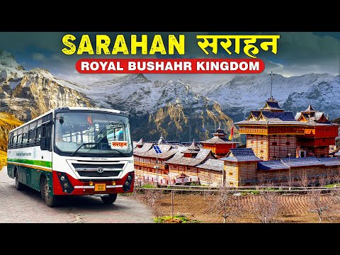 HRTC bus journey to SARAHAN - The Royal Bushahr Kingdom | MATA BHIMAKALI TEMPLE | Himbus