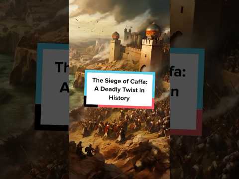 The First Biological Warfare: Siege of Caffa #shorts #historyfacts