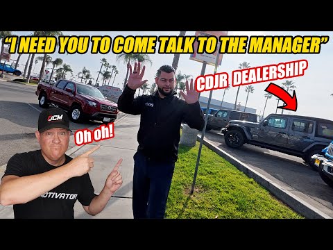 CDJR MANAGER SUMMONS ME TO HIS OFFICE AT DEALERSHIP