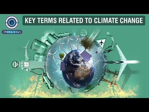 Climate Change Key Terms | Must-Know Concepts for UPSC | #india4ias #upsc #education