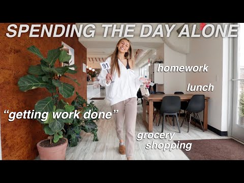 spending the day ALONE & getting sh!t done | VLOGMAS day 13