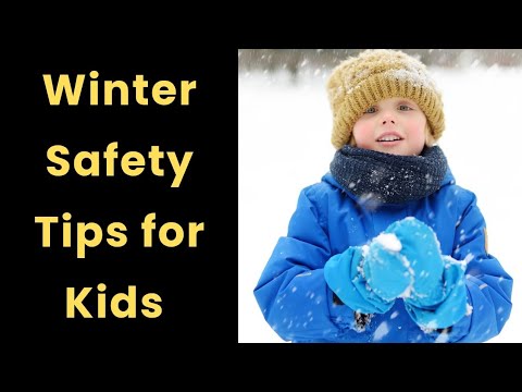 10 Essential Winter Safety Tips for Kids #WinterSafety