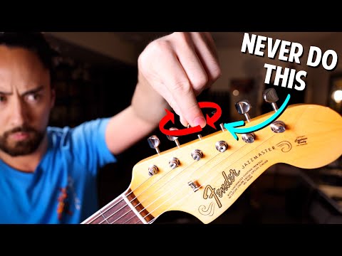 Things Guitarists Should Never Do