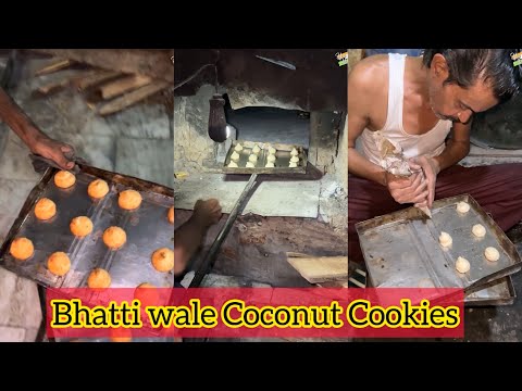 Bhatti wale Coconut Cookies in Amritsar😍😍 Full recipe🤩🤩