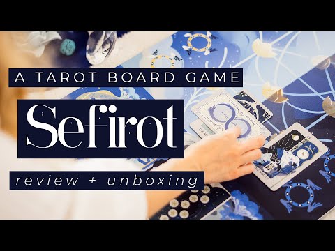 🌟SEFIROT🌟 – Tarot Board Game review + unboxing (on Kickstarter now!)