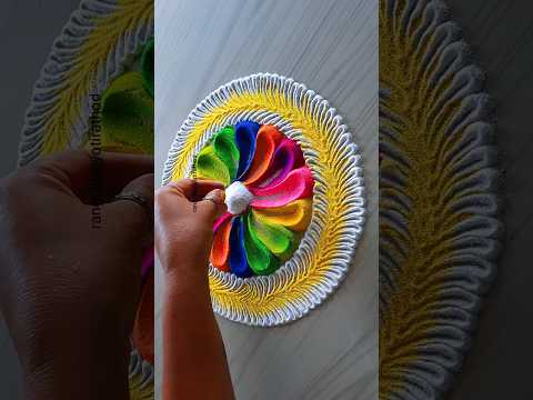 Simple & Satisfying Rangoli Designs