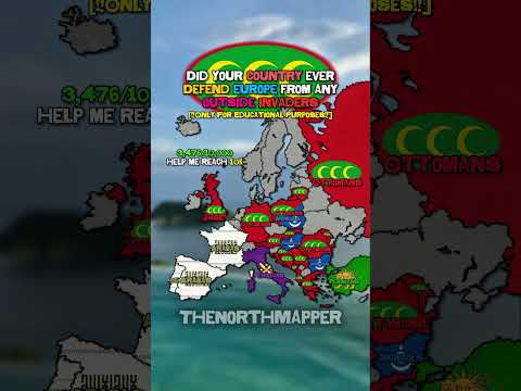 Did your country ever Defend europe from anyoutside invaders? #mapper #mapping #edit #memes #viral